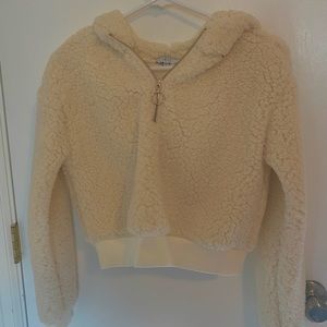 SHERPA CROP HALF ZIP
